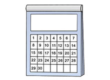 projekt 5 kalender